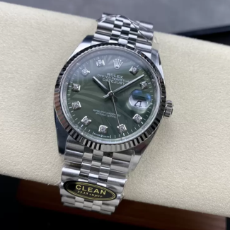 클린공장 롤렉스 데이저스트 팜모티브 10P 다이얼 36mm 쥬빌레 126234