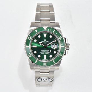 클린공장 롤렉스 서브마리너 그린 다이얼 40mm 116610