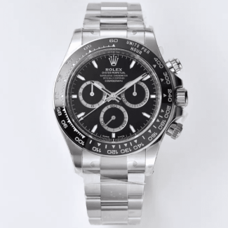클린공장 롤렉스 코스모그래프 세라믹 데이토나 블랙 다이얼 126500