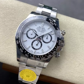 VS공장 롤렉스 코스모그래프 세라믹 데이토나 화이트 다이얼 126500