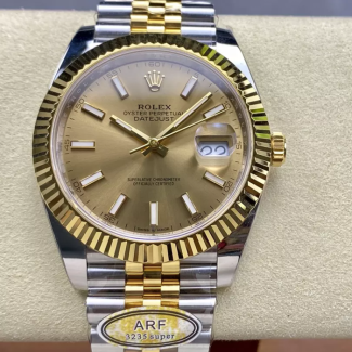 ARF공장 롤렉스 데이저스트 샴폐인 다이얼 41mm 옐로우 골드 쥬빌레 콤비 126333
