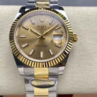 ARF공장 롤렉스 데이저스트 샴폐인 다이얼 41mm 옐로우 골드 오이스터 콤비 126333