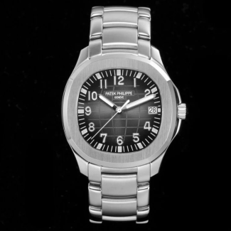 3K공장 파텍필립 아쿠아넛 블랙 다이얼 스틸 5167