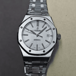 APS공장 오데마피게 로얄오크 화이트 다이얼 37mm 15450