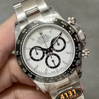 QF공장 롤렉스 세라믹 데이토나 화이트 다이얼 126500