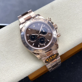 QF공장 롤렉스 데이토나 초코 다이얼 로즈골드 금통 126505