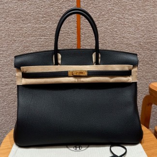 올수공 에르메스 버킨 40 89/noir 토고 가죽 골드 하드웨어