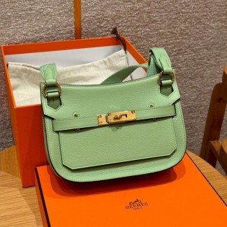 올수공 에르메스 집시에르 미니 3i/Vert Criquent 에버컬러 골드 하드웨어