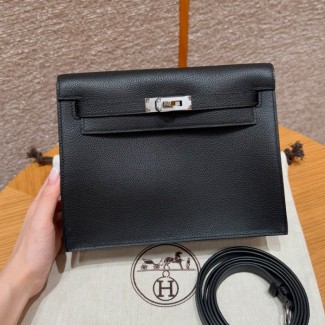 올수공 에르메스 켈리 단스 89/noir 에버컬러 실버 하드웨어