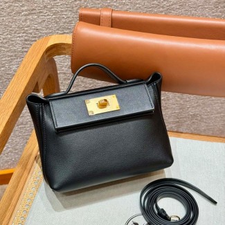 올수공 에르메스 켈리 2424 백 미니 noir 에버컬러 골드 하드웨어