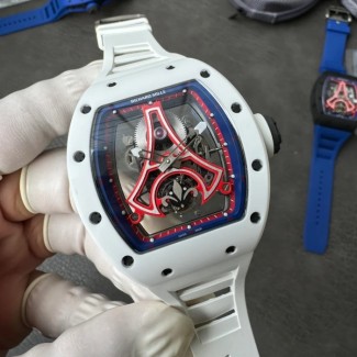 RM공장 리차드 밀 RM52-03 PSG 투르비용 에디션 화이트 세라믹 케이스