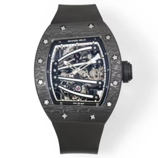 RM공장 리차드밀 요한 블레이크 RM59-01 블랙 카본 케이스 / 블랙 러버밴드