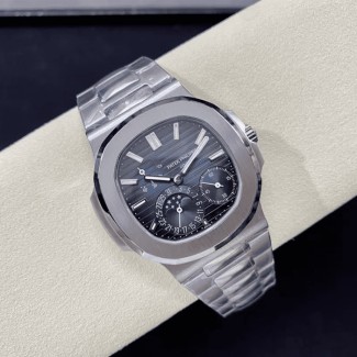 PPF공장 파텍필립 노틸러스 문페이즈 청판 다이얼 스틸 5712