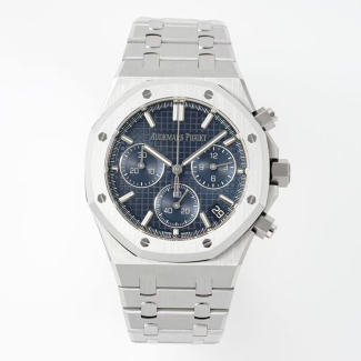 DD공장 오데마피게 로얄오크 크로노그래프 블루 다이얼 스틸 41mm 26240