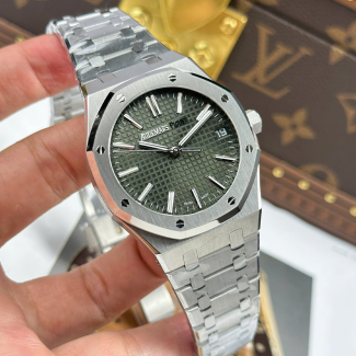 APS공장 오데마피게 로얄오크 그린 다이얼 스틸 41mm 15510
